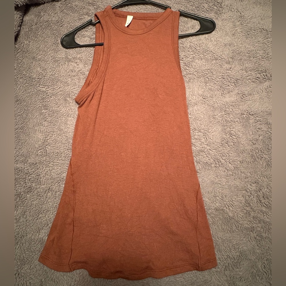 Lululemon Athletica Women’s Hold Tight Roasted Brown Tank Top